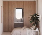 Kalyves Kreta, Kalyves: 150 Meter zum Meer - Luxusvilla mit Meerblick und privatem Pool in kleinem Komplex zu verkaufen Wohnung kaufen